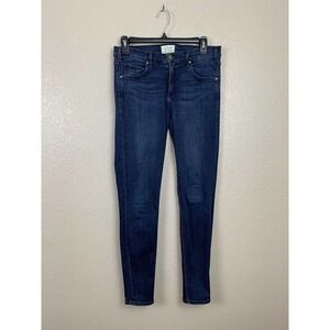 McGuire Ankle Skinny Jeans Size 27 Dark Wash Mid Rise Puckering